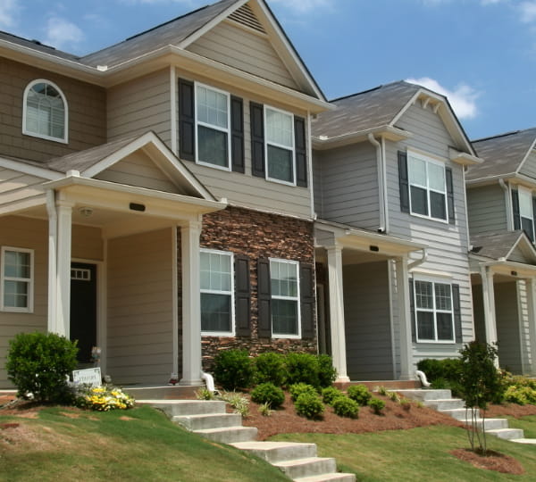 Photo of 2-story townhomes